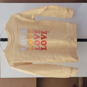 Billabong Girls LOVE sweater Large